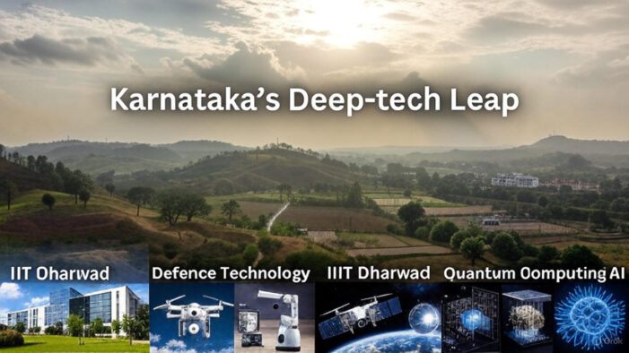 Karnataka’s Deeptech Leap: ₹36 Crore for Two Cutting-Edge Centres of Excellence in Dharwad