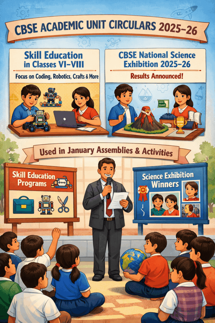 CBSE Circulars Spotlight: Skill Education and Science Exhibition for 2025-26