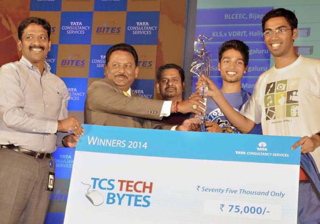 BMS students win TCS Tech Bytes