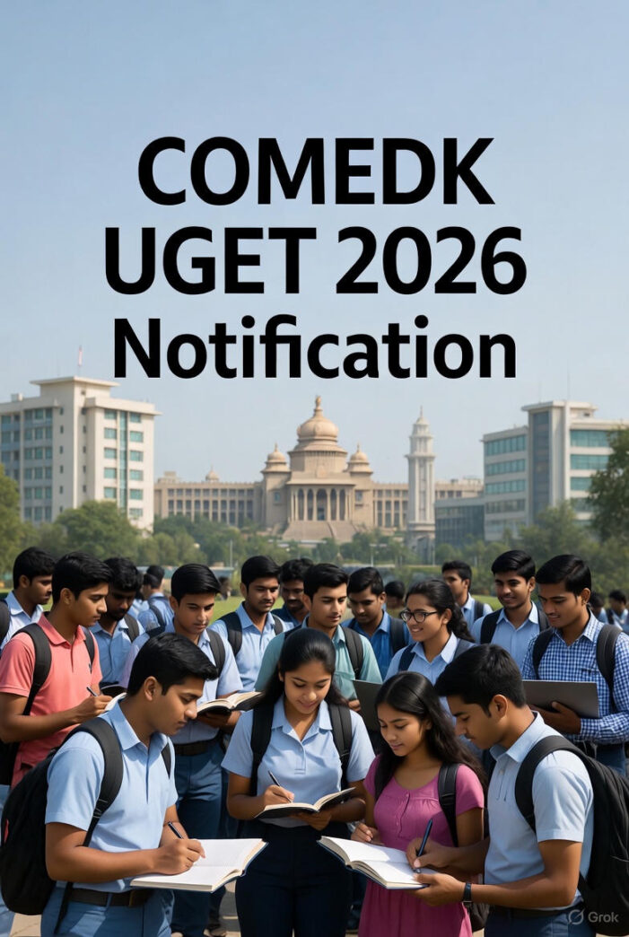 COMEDK UGET 2026 Notification – Everything You Need to Know (Expected Updates)