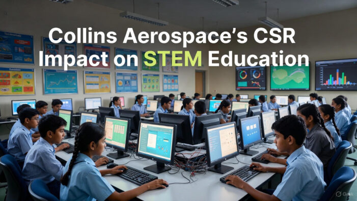 Collins Aerospace Boosts STEM in Karnataka’s KREIS Schools