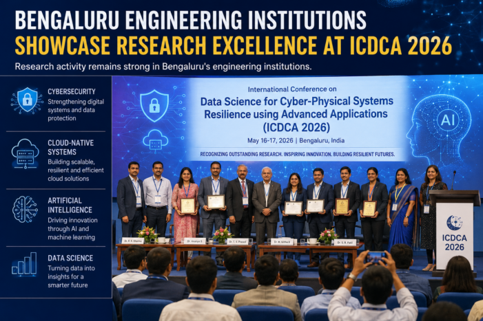 Bengaluru Engineering Institutions Showcase Research Excellence at ICDCA 2026