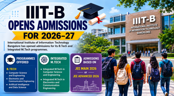 IIIT-B Opens Admissions for 2026–27 Academic Year