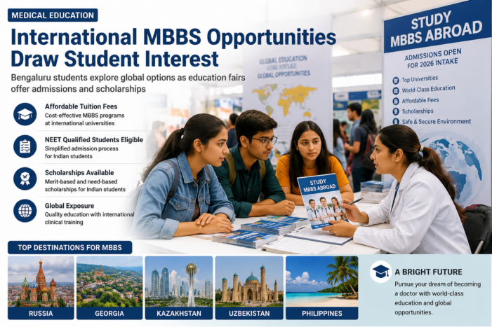 Medical Education: International MBBS Opportunities Draw Student Interest in Bengaluru