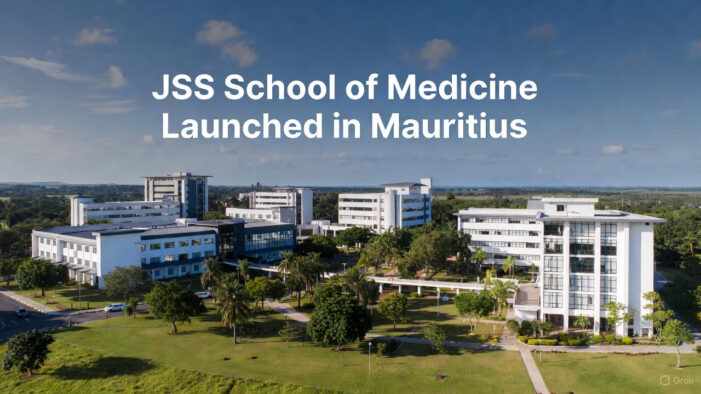 JSS School of Medicine Launched in Mauritius: Karnataka’s Medical Education Goes Global