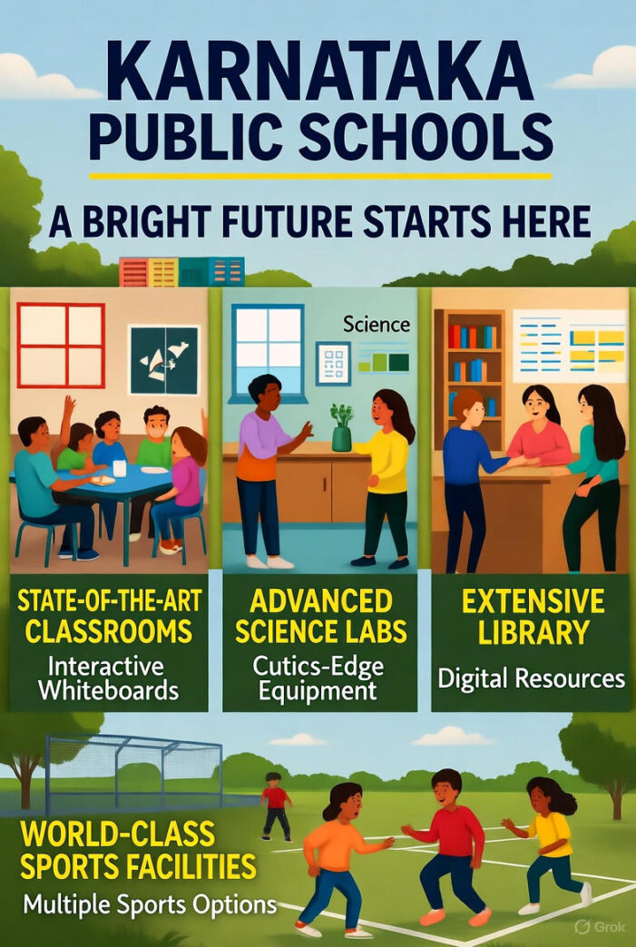 Karnataka Public Schools Initiative Gains Momentum with ₹3,200 Crore Investment