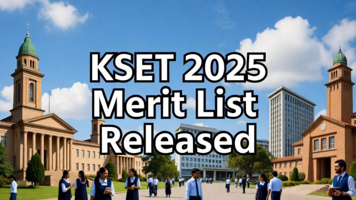KSET 2025 Merit List Released: 8,383 Candidates Qualify for Assistant Professor Roles