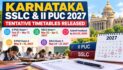 Karnataka Releases Tentative SSLC & II PUC 2027 Timetables: Check Exam 1 and Exam 2 Dates