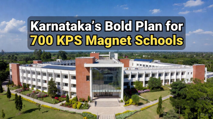 Reviving Public Education: Karnataka’s Bold Plan for 700 KPS Magnet Schools