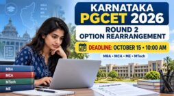 Karnataka PGCET 2026: Round 2 Option Rearrangement Closes October 15