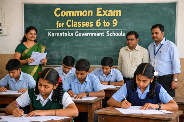 Karnataka to Introduce Common Question Papers for Classes 6 to 9 in Government Schools