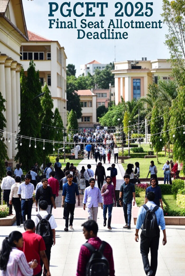 Urgent Alert: PGCET 2025 Final Seat Allotment Deadline – Today (November 13, 2025) is Your Last Chance!