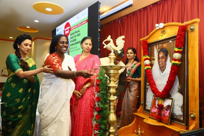 Amrita Vishwa Vidyapeetham Collaborates with UNESCO to launch Menstrual Health and Hygiene Campaign in Bengaluru