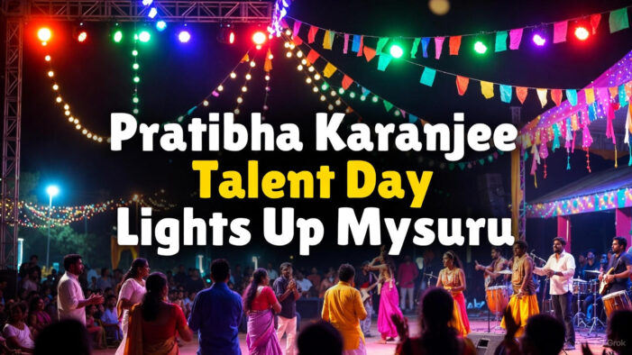 Celebrating Young Talent: Pratibha Karanjee Talent Day Lights Up Mysuru