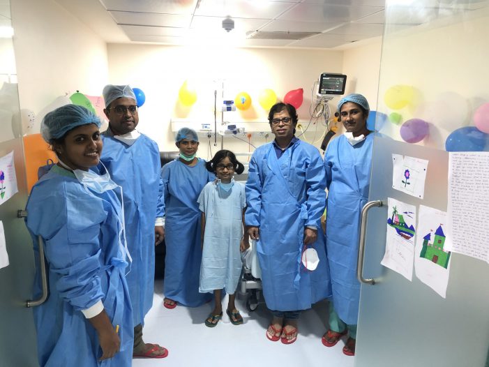 8-year-old child travels 1500 km to receive life-saving liver transplant at Aster RV Hospital during pandemic