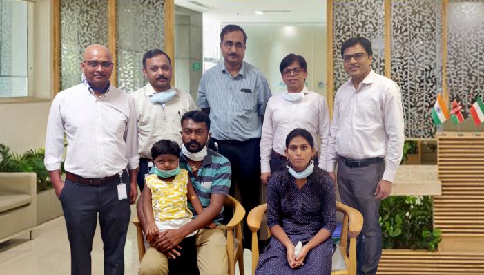 Aster CMI doctors revive 5-yr-old child from a 40-minute-long cardiac arrest during a liver transplant