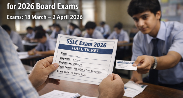 Karnataka SSLC Hall Tickets Released for 2026 Board Exams
