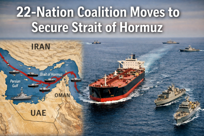 22-Nation Coalition Moves to Secure Strait of Hormuz