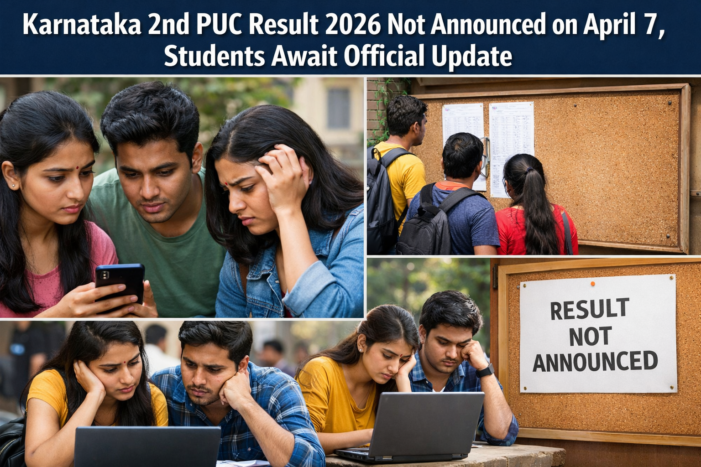 Karnataka 2nd PUC Result 2026 Not Announced on April 7, Students Await Official Update