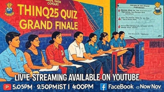 THINQ25 Quiz Grand Finale: Young Minds Set Sail at the Indian Naval Academy