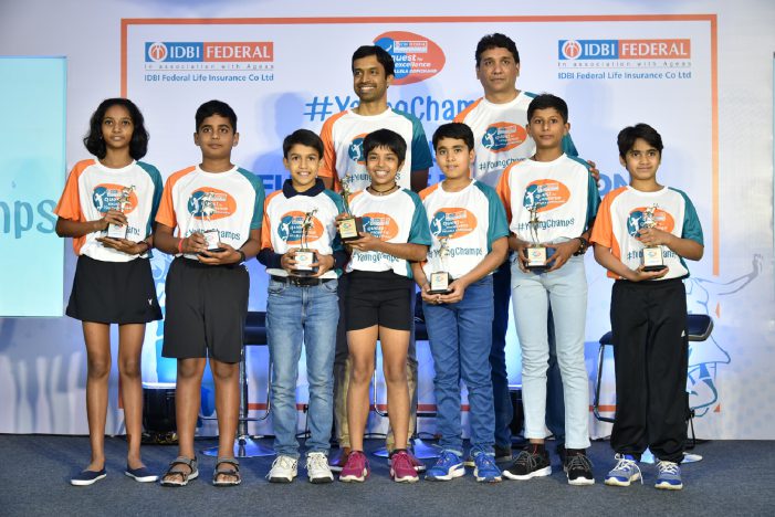 Seven talented children emerge as the winners of the first edition of the IDBI Federal Quest For Excellence #YoungChamps programme