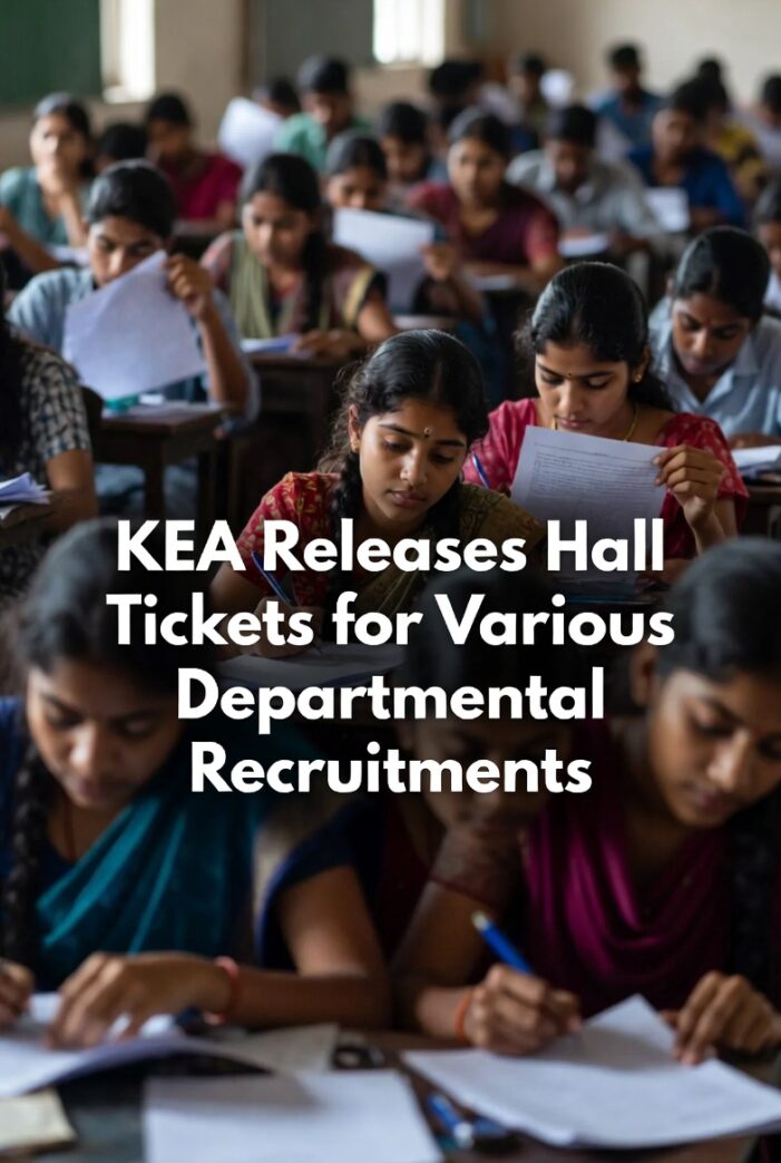 KEA Releases Hall Tickets for Various Departmental Recruitments in HK Region