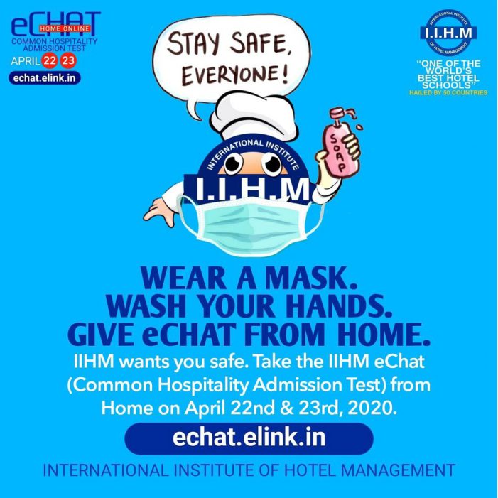 Thousands of Candidates Appear for IIHM’s First E-Chat Home Online Exam for Hospitality