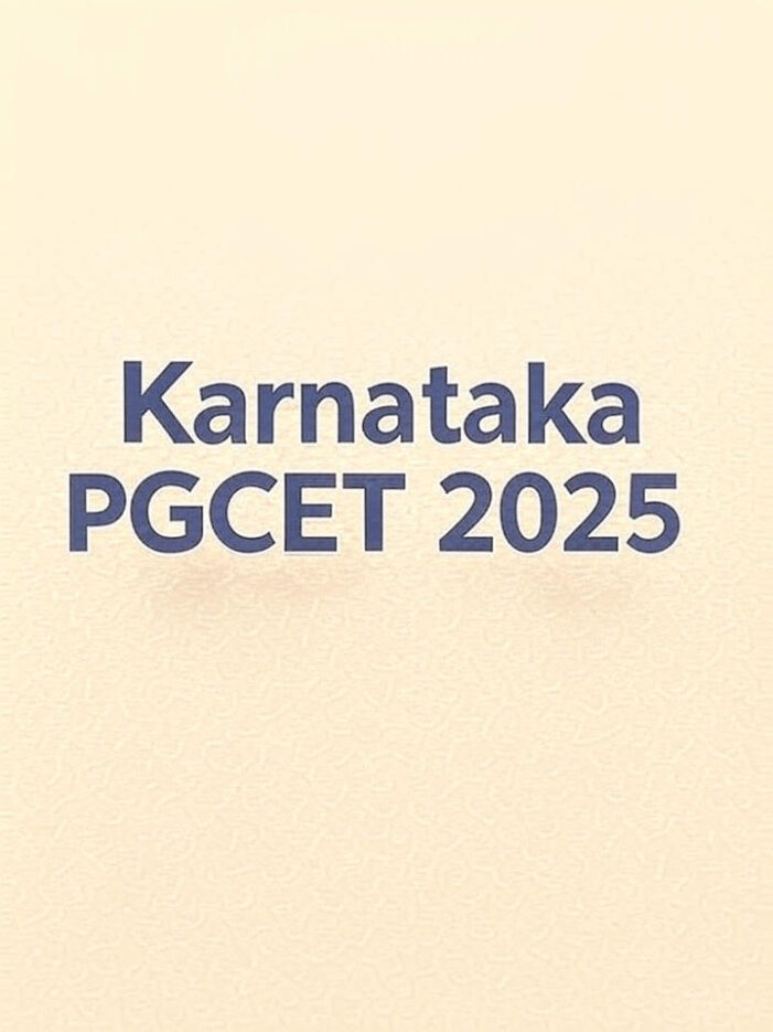 Karnataka PGCET 2025 Admit Cards Released: How to Download and Key Details