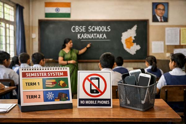 Karnataka’s Semester Shift and Mobile Phone Bans Set the Policy Baseline for CBSE Schools in the State