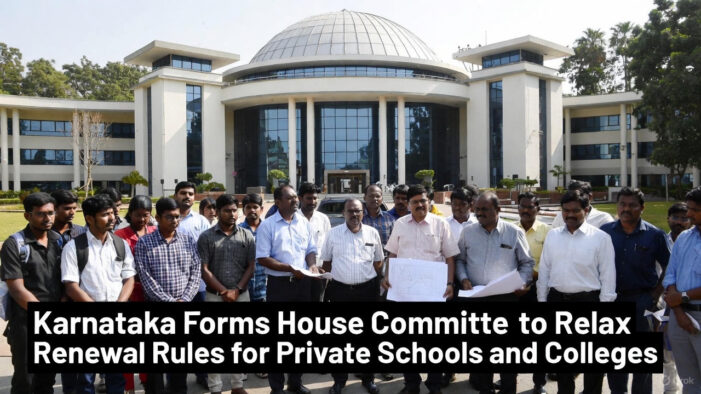 Karnataka Forms House Committee to Relax Renewal Rules for Private Schools and Colleges: A Potential Lifeline for Smaller Institutions